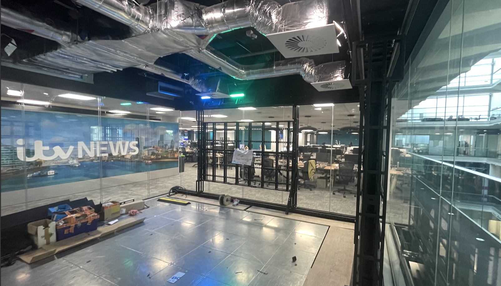 ITV News — Studio Installation · London